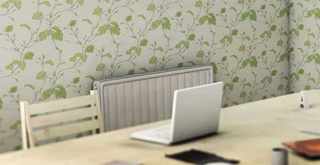 Illustration for article titled Heat-Sensitive Wallpaper Changes Patterns When You Crank the Thermostat